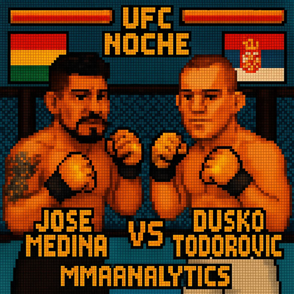 Jose Medina vs Duško Todorović - UFC Noche